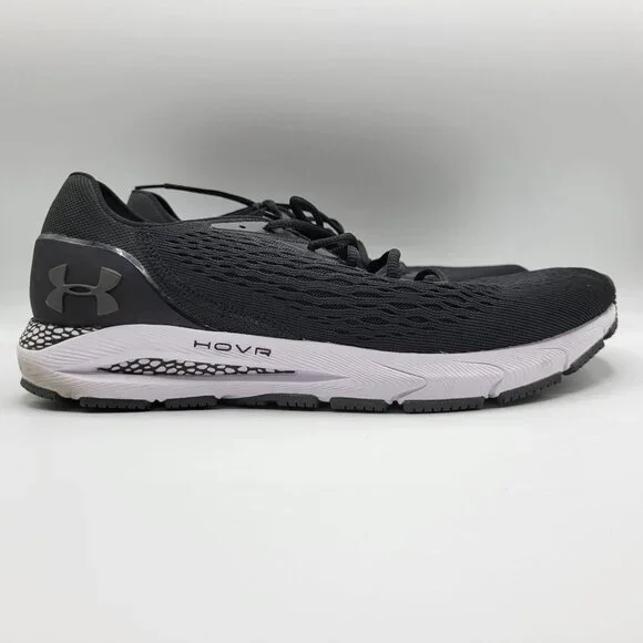 Under Armour Mens Hovr Sonic Running Shoes Bluetooth Size 12 Black & White - Picture 5 of 12